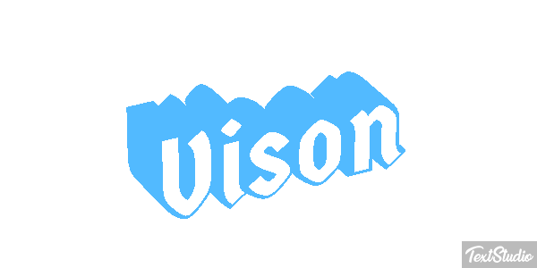 Visón Texteffekt