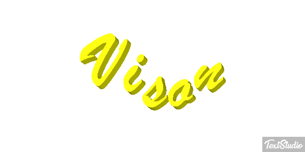 Visón Texteffekt