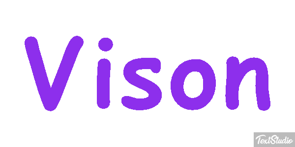 Visón Texteffekt