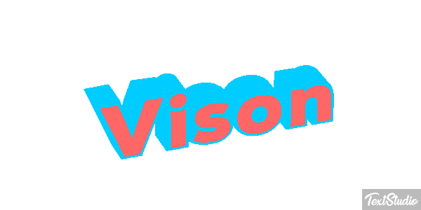 Visón Texteffekt