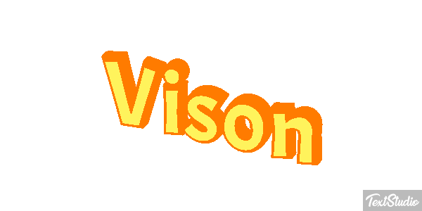 Visón Texteffekt