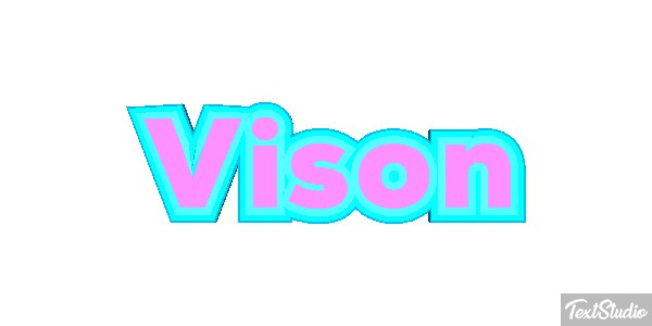 Visón Texteffekt