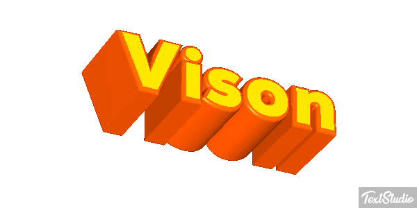 Visón Texteffekt