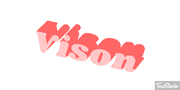 Visón Texteffekt