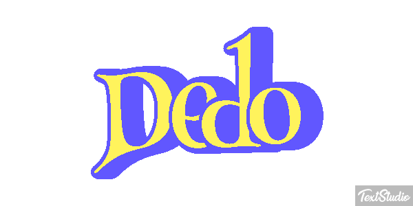 Dedo Efeito do texto