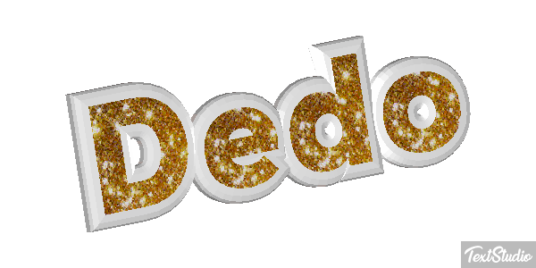 Dedo Efeito do texto