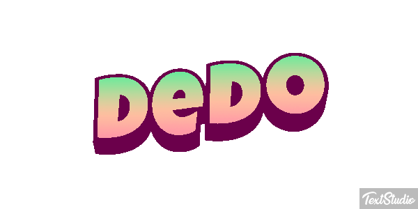 Dedo Efeito do texto