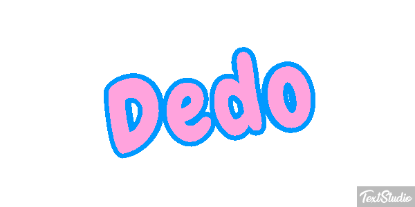 Dedo Efeito do texto