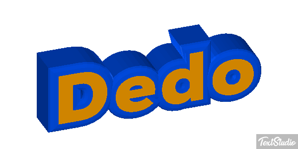 Dedo Efeito do texto