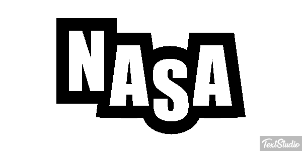 NASA Effet de texte