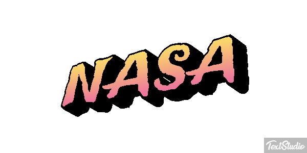 NASA Effet de texte