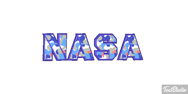 NASA Effet de texte