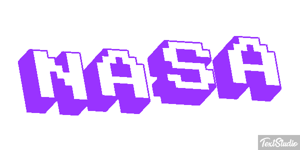 NASA Effet de texte