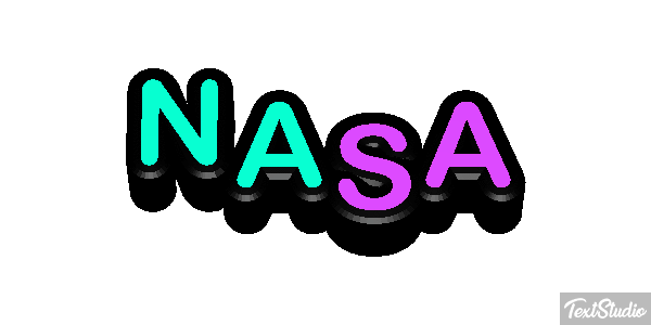 NASA Effet de texte