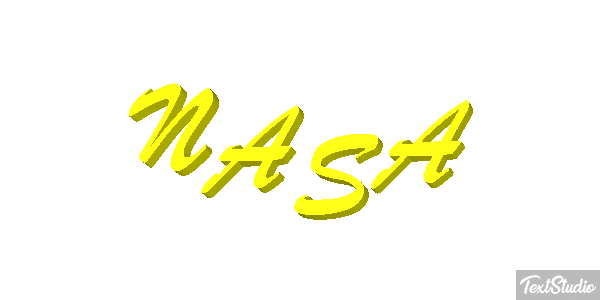 NASA Effet de texte