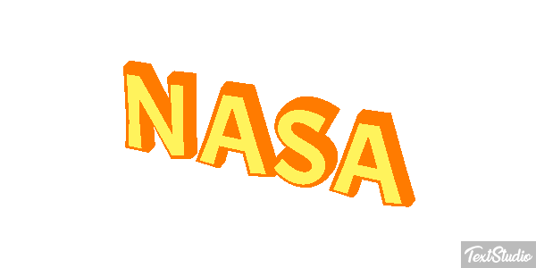 NASA Effet de texte