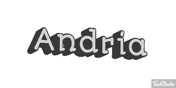 Andria Text effect