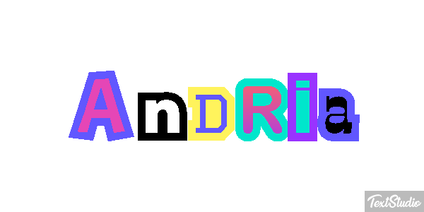 Andria Text effect