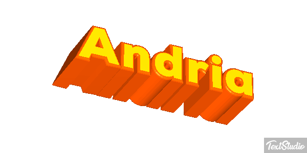 Andria Text effect