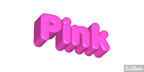 Pink Effetto testo