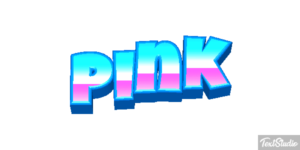 Pink Effetto testo