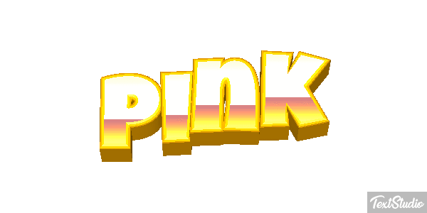 Pink Effetto testo