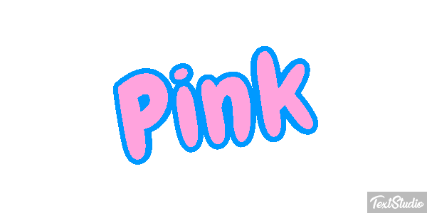 Pink Effetto testo