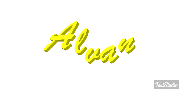Alvan Text effect