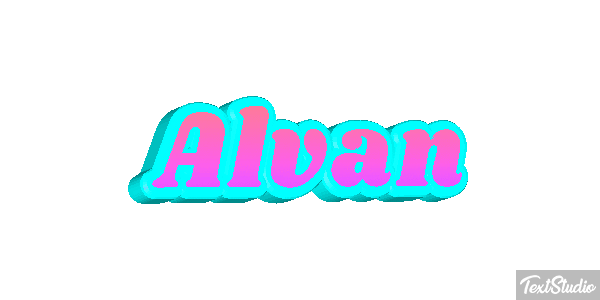 Alvan Text effect