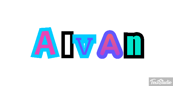 Alvan Text effect