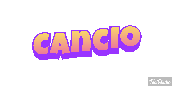 Cancio Efecto de texto