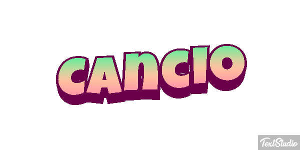 Cancio Efecto de texto