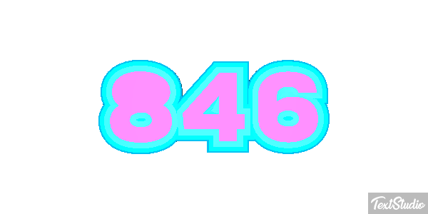 846 Texteffekt