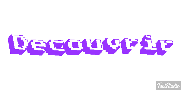 Découvrir Effet de texte