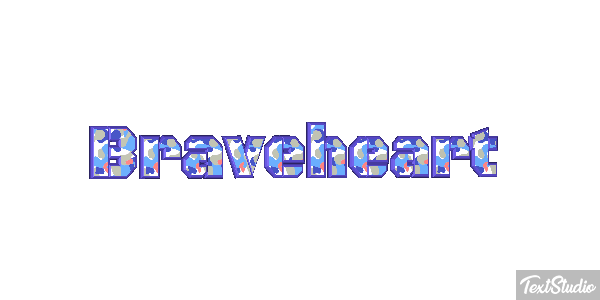 Braveheart Efecto de texto