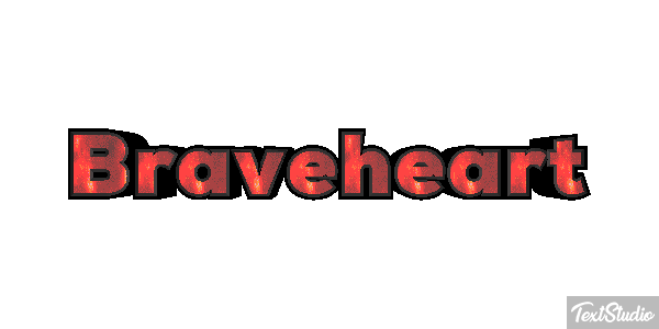 Braveheart Efecto de texto