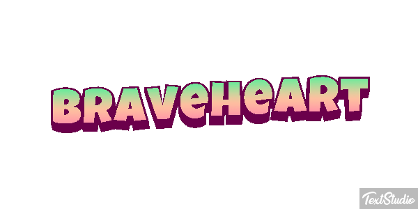 Braveheart Efecto de texto