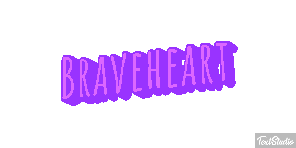 Braveheart Efecto de texto