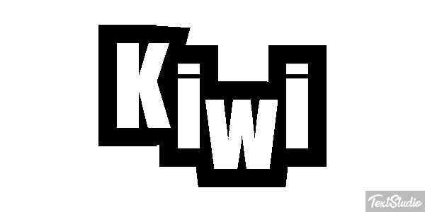Kiwi Effetto testo