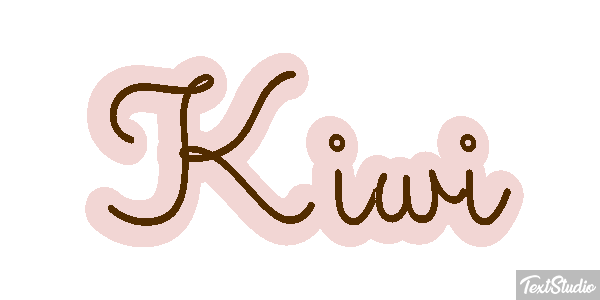 Kiwi Effetto testo