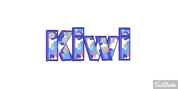 Kiwi Effetto testo