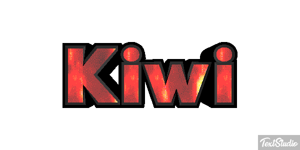 Kiwi Effetto testo