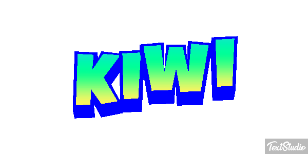Kiwi Effetto testo