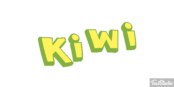Kiwi Effetto testo