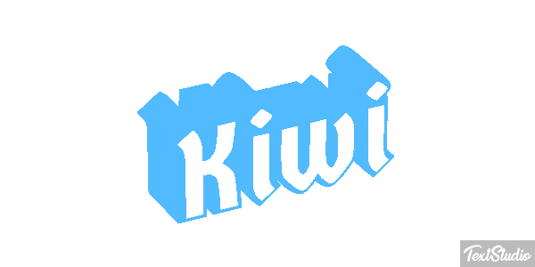 Kiwi Effetto testo