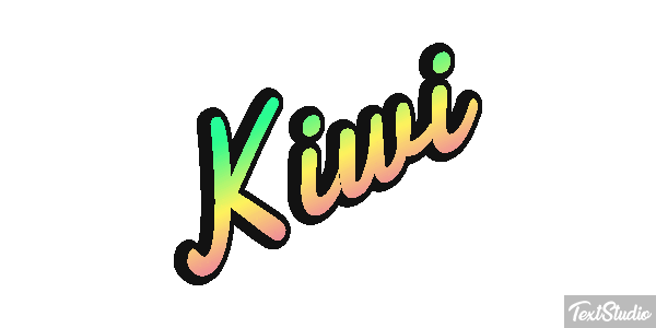 Kiwi Effetto testo
