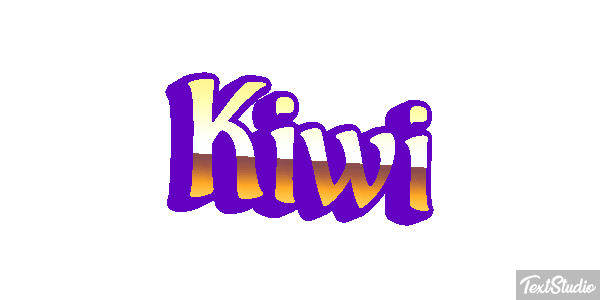 Kiwi Effetto testo