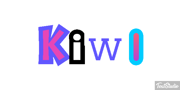 Kiwi Effetto testo
