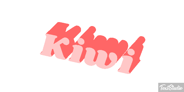 Kiwi Effetto testo