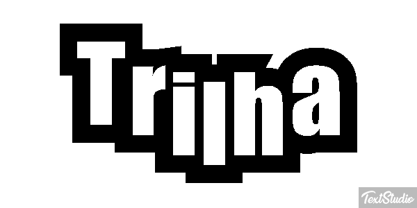 Trilha Efeito do texto